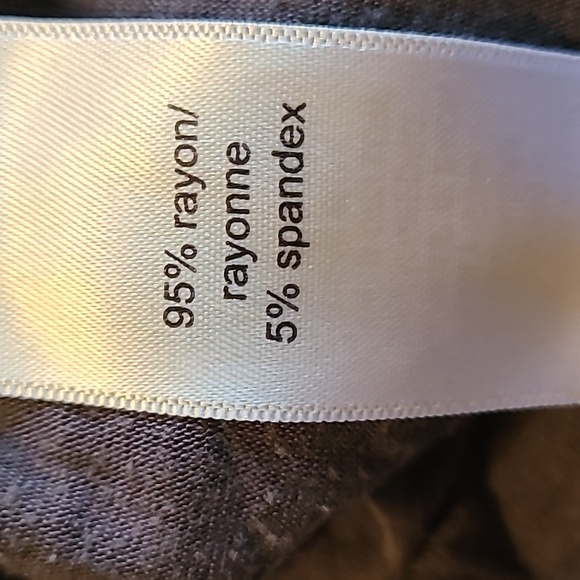 Maurices Dark Gray Tank Top with Pink and Cream Text Size XL Women's Pre-Owned - Picture 7 of 8